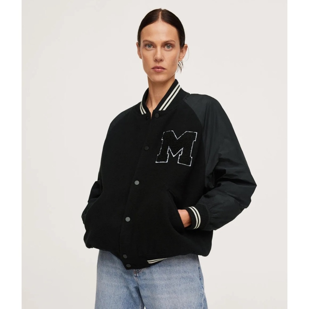 pernille x mango bomber jacket